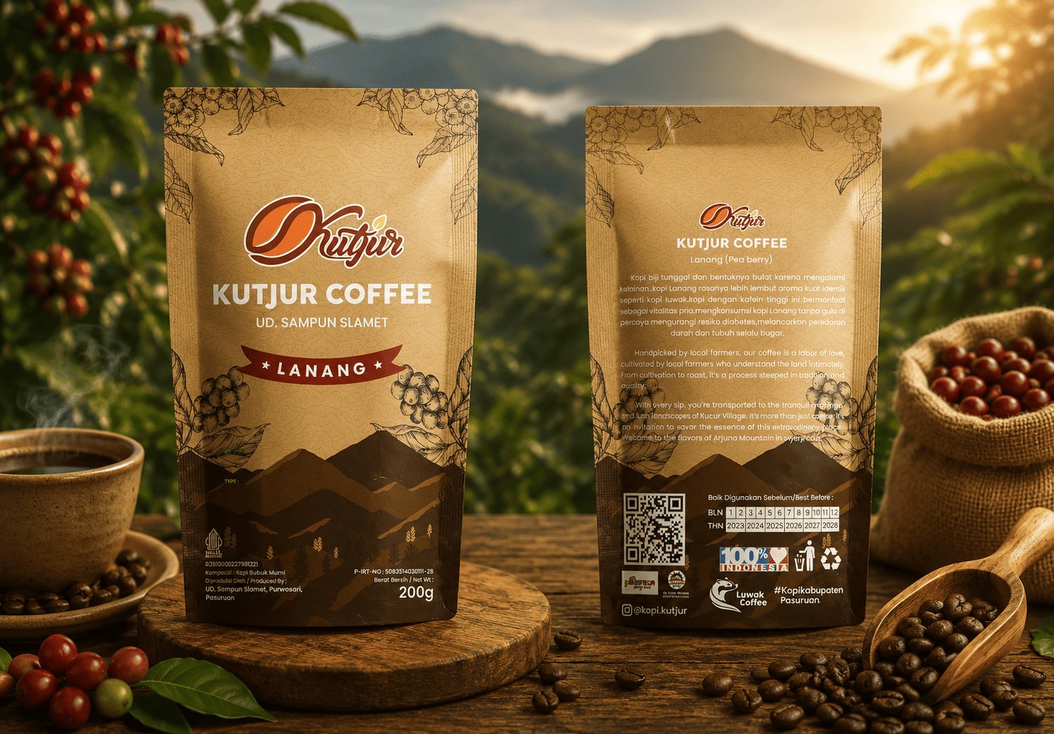 Visual Kopi Kutjur Peaberry